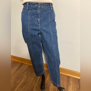Classic Blue Women's Cropped Jeans 
Item# TSj18